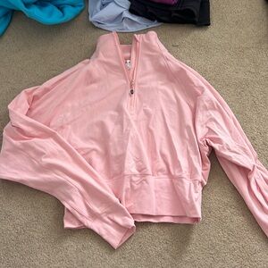 Barely worn perfect condition lululemon cropped zip up